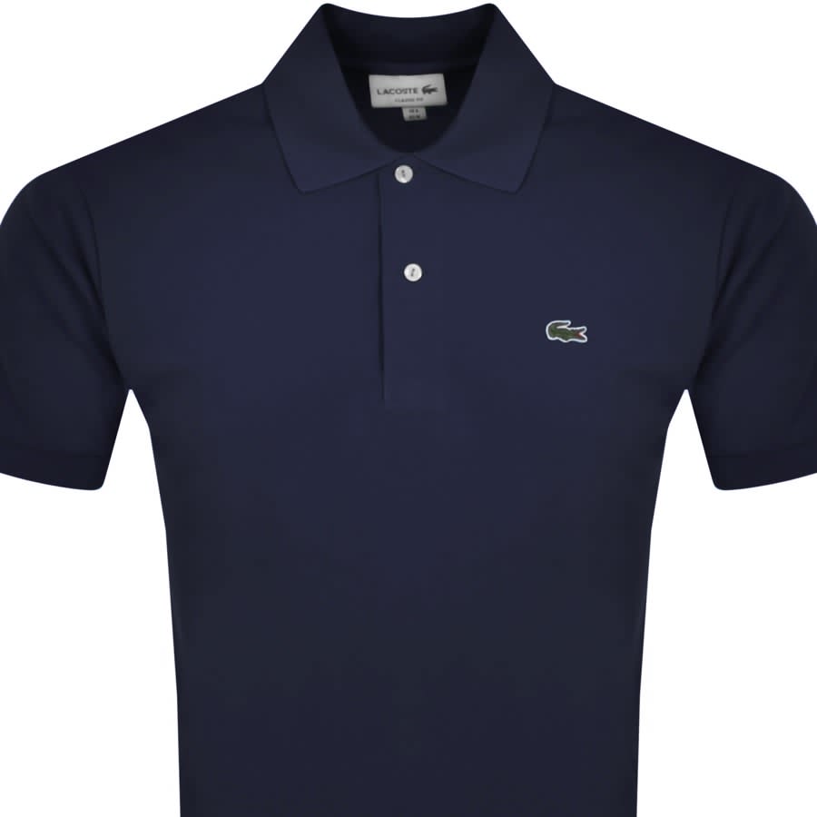 Mens navy hot sale lacoste t shirt