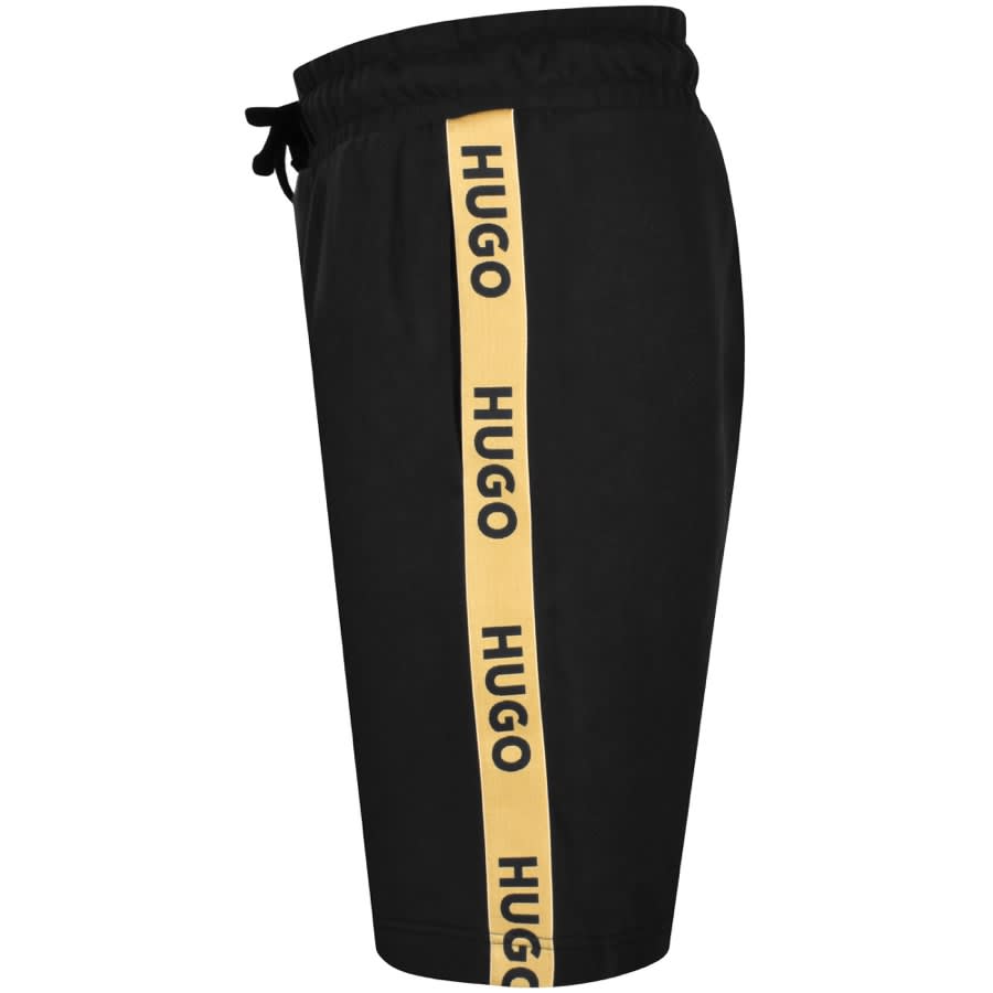 HUGO Lounge Sporty Logo Shorts Black Mainline Menswear Canada