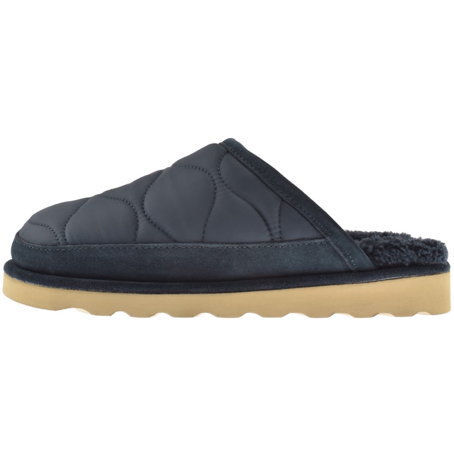 Ralph Lauren Reade Scuff Slippers Navy Mainline Menswear Denmark
