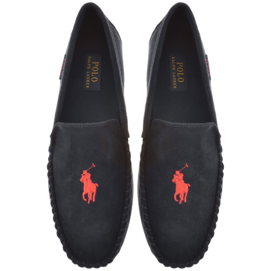 Ralph Lauren Collins Slippers Navy | Mainline Menswear