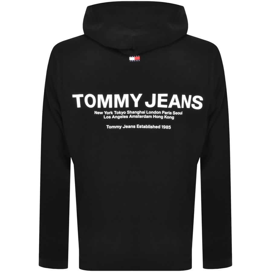 United Menswear | States Black Graphic Mainline Hoodie Tommy Jeans