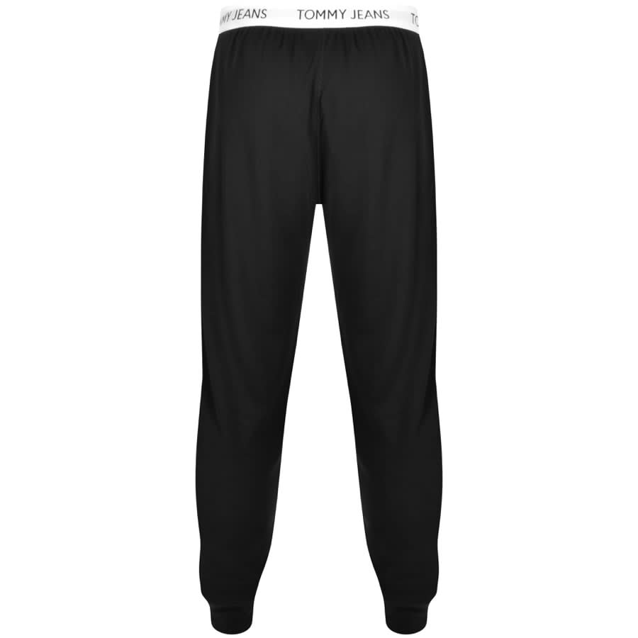 Tommy Jeans Rib Loungewear Joggers Black Mainline Menswear