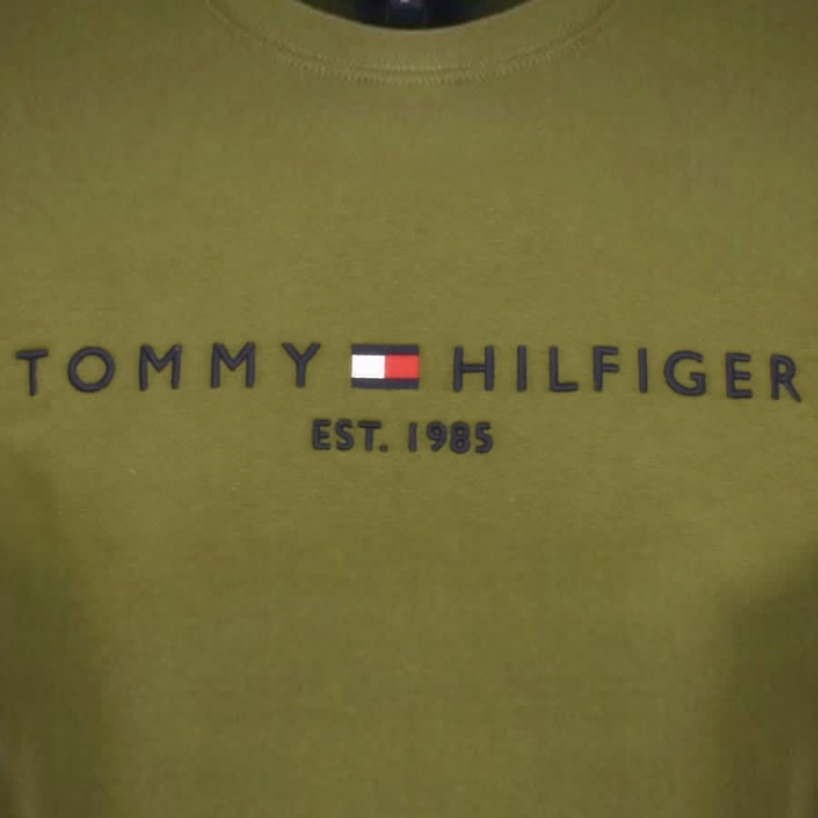 Tommy hilfiger green sales sweatshirt