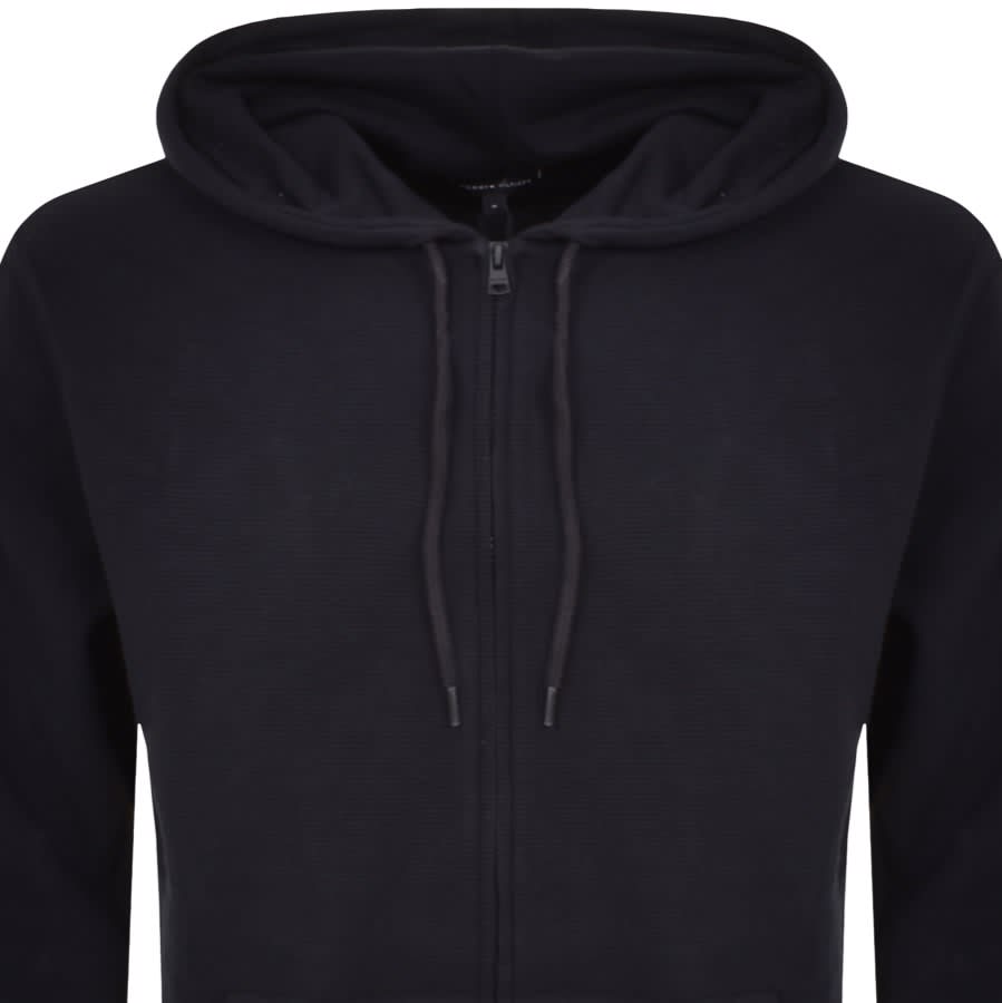 Tommy hilfiger full zip tape 2025 hoodie navy