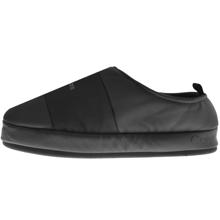 Super comfortable Grey Calvin Klein slippers bought... - Depop