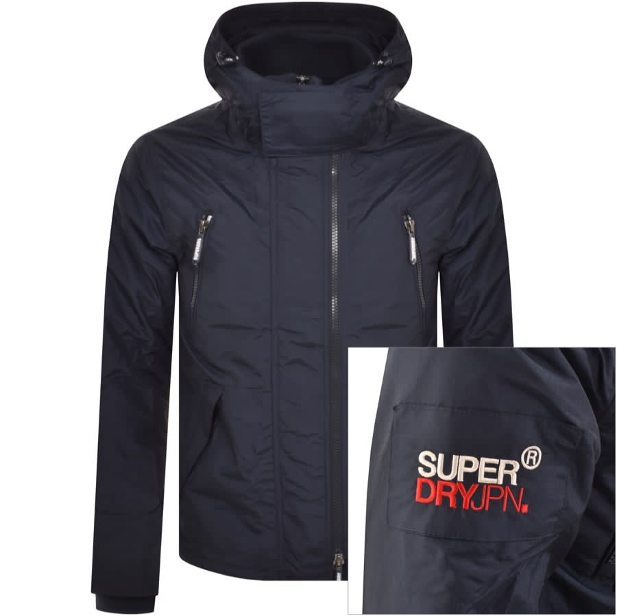 Superdry Men's Storm Softshell Hybrid Zip Hooded Jacket 