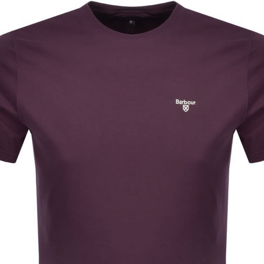 Barbour t sales shirt purple