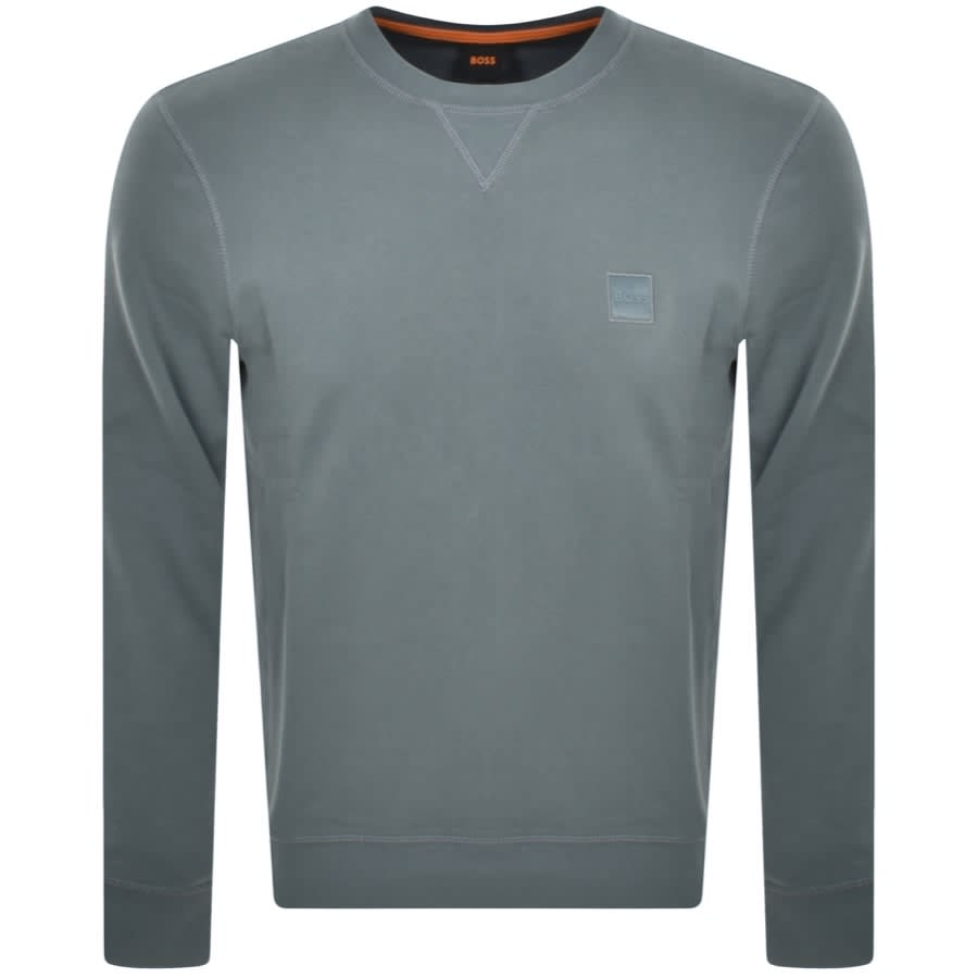 BOSS Westart 1 Sweatshirt Blue | Mainline Menswear