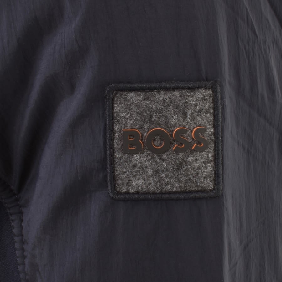 Boss hugo boss full zip sweatshirt navy top