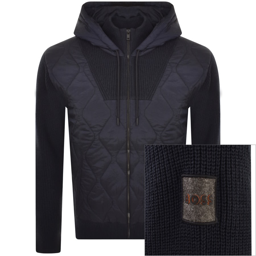 Boss zip up jumper clearance