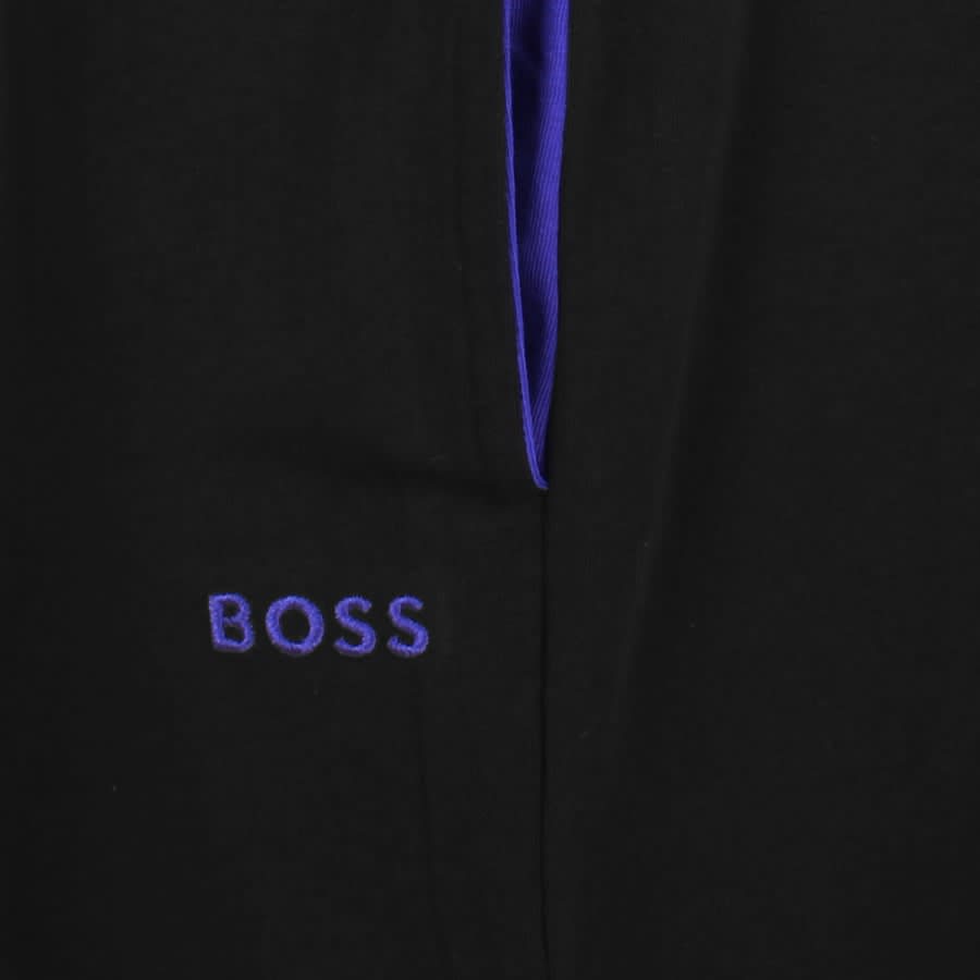 Hugo boss sale black tracksuit