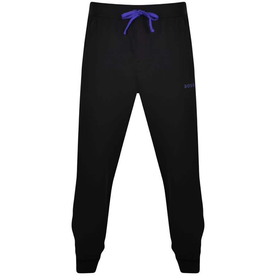 BOSS Lounge Mix And Match Joggers Black Mainline Menswear United