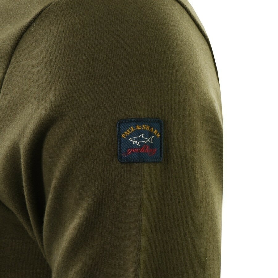 Paul and sale shark green jumper