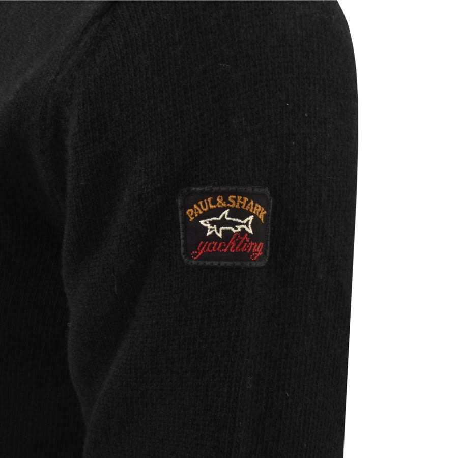 Paul and shark jumper black 2025