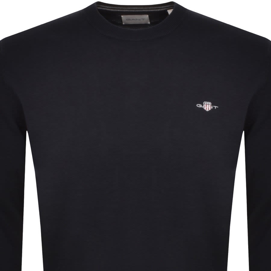 Navy best sale gant jumper