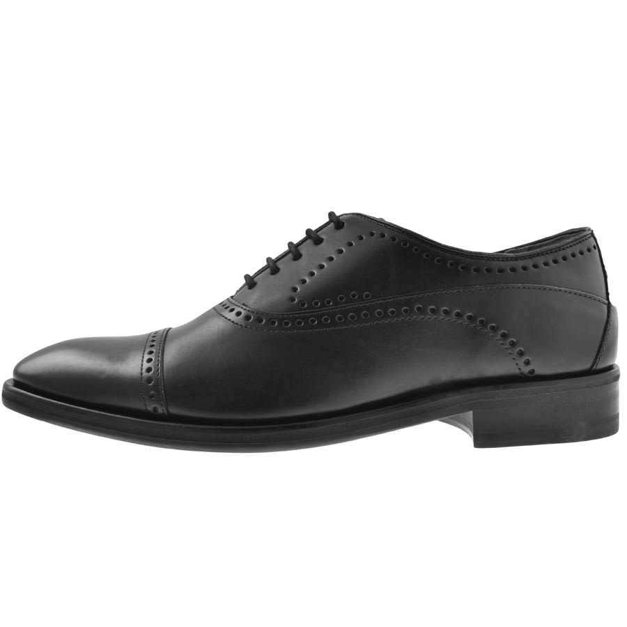 Oliver Sweeney Mallory Brogue Shoes Black | Mainline Menswear United States