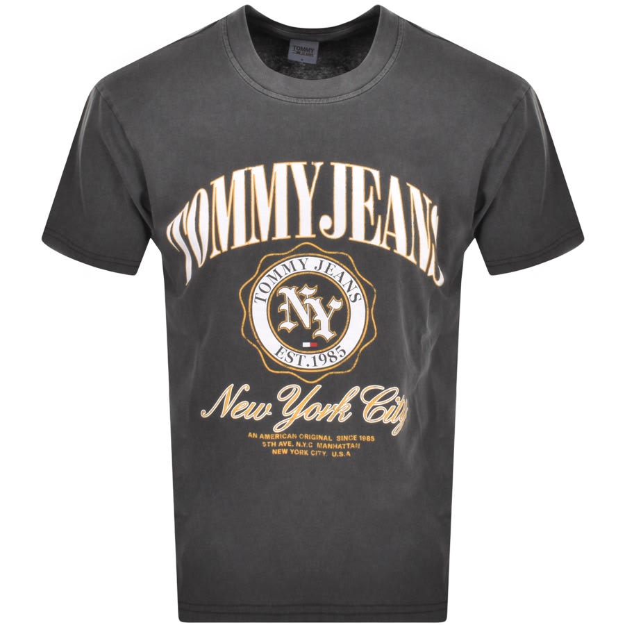 Tilslutte lørdag Forekomme Tommy Jeans Logo T Shirt Grey | Mainline Menswear United States