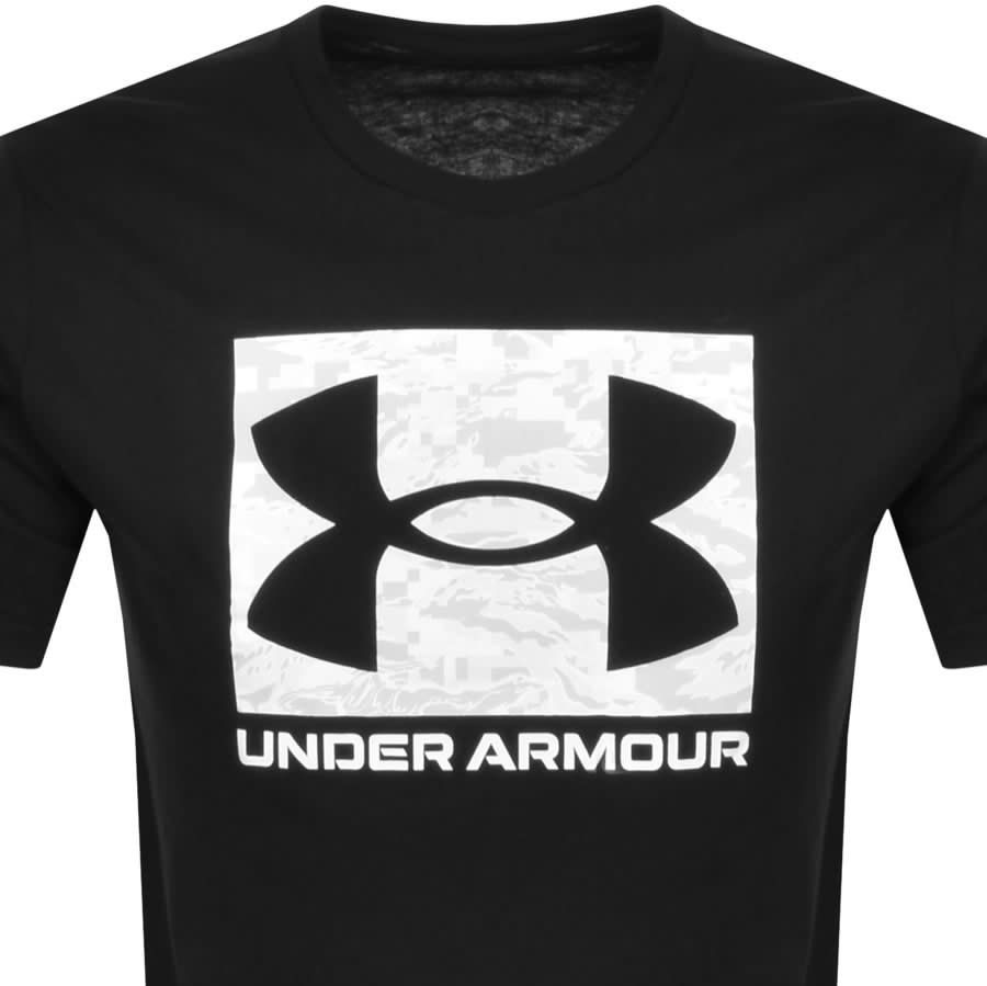 Under Armour ABC Camouflage Logo T Shirt Black