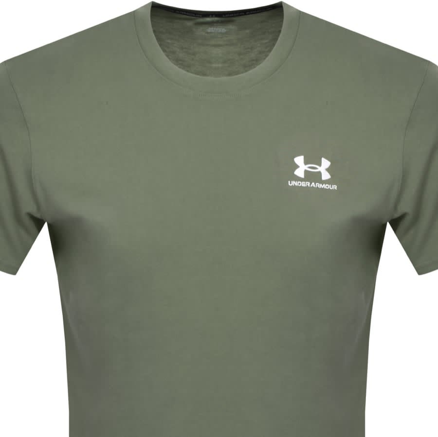 Under armour army green shirt sales