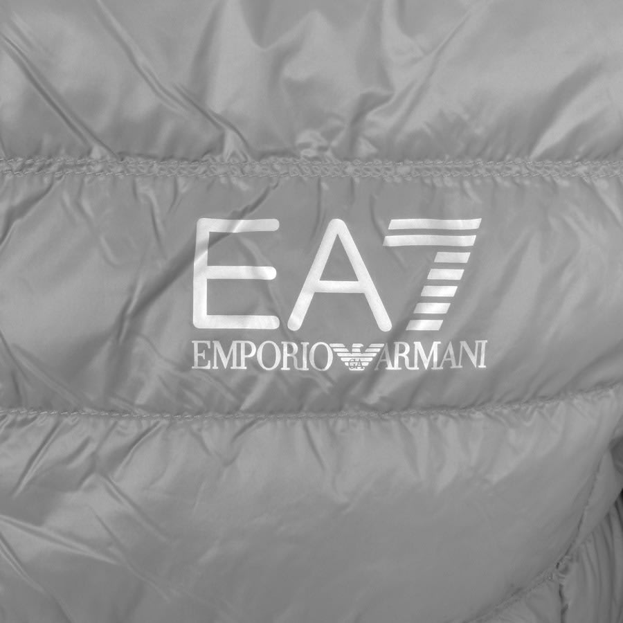 EA7 Emporio Armani Quilted Jacket Blue