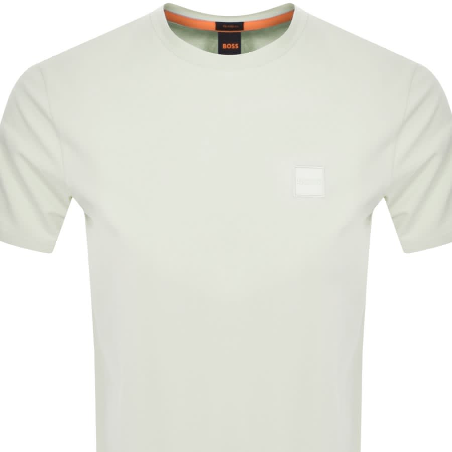 Hugo boss t shirt wit sales