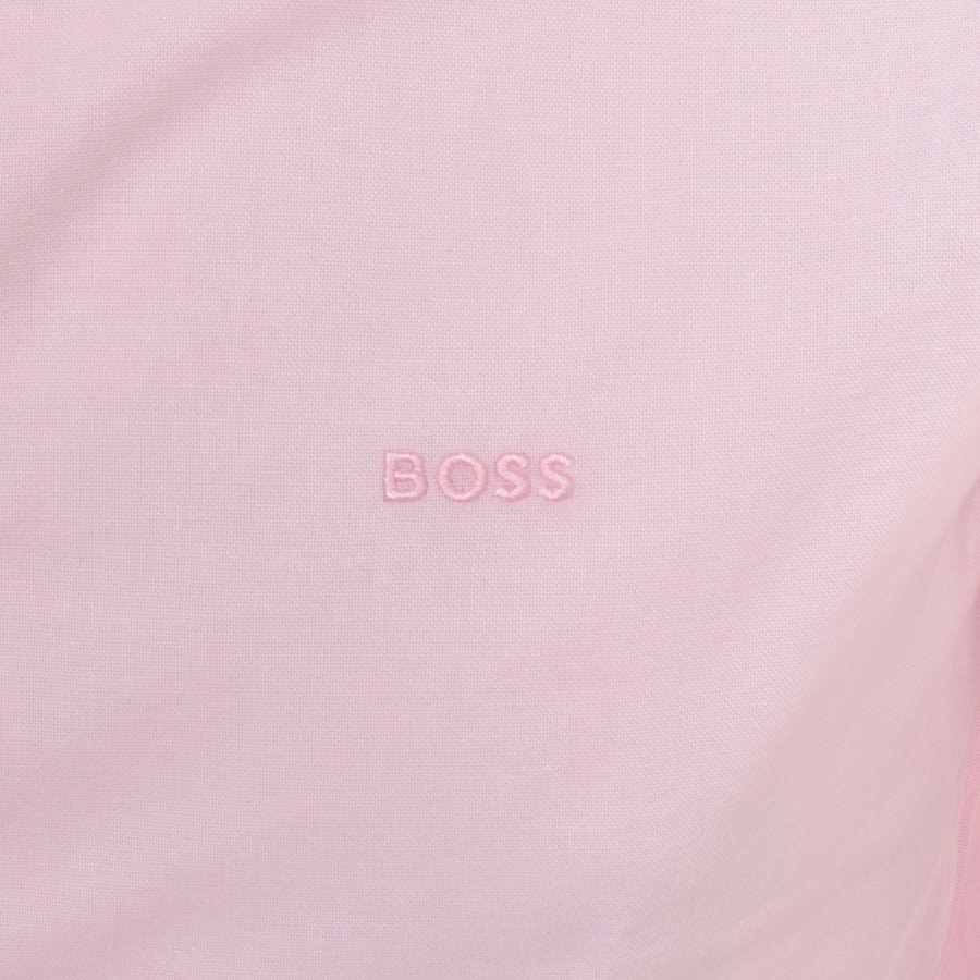 Hugo boss store pink shirt