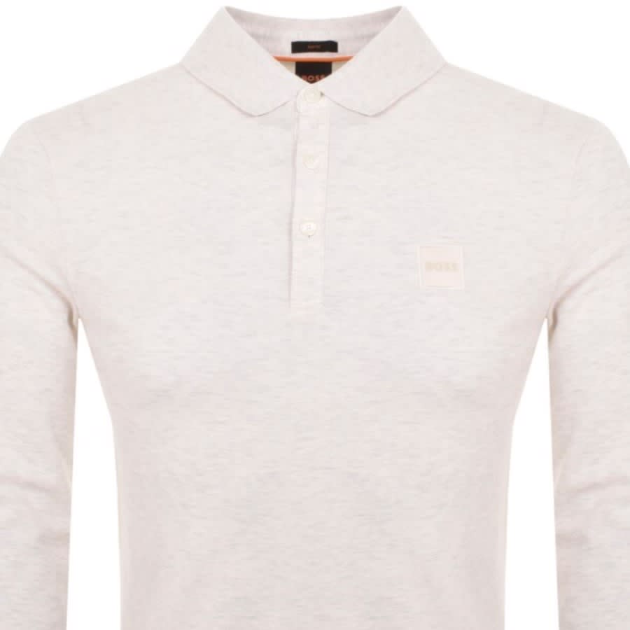 Boss passerby long deals sleeve polo shirt