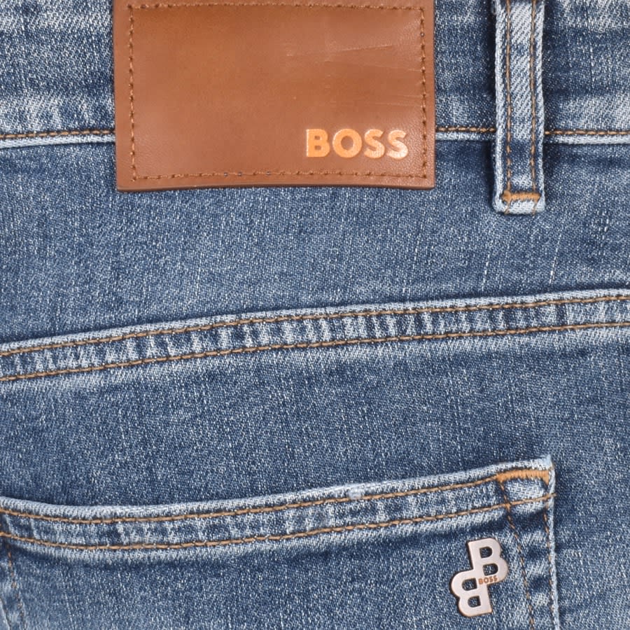 BOSS Delaware Slim Fit Jeans Blue Mainline Menswear Australia