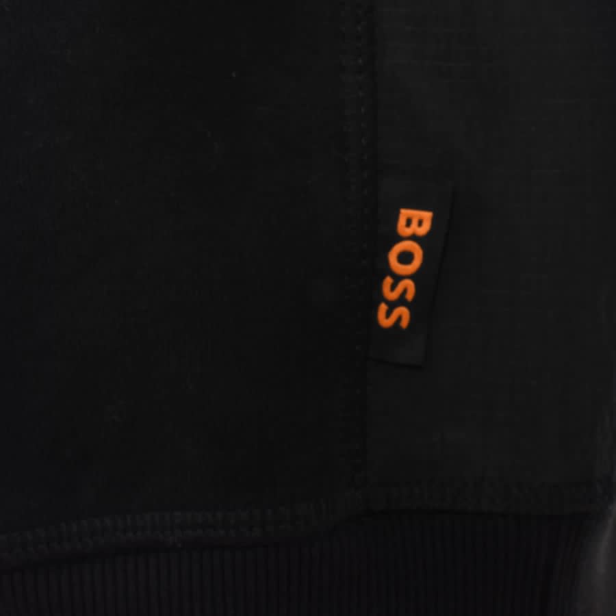 BOSS Wenylon 01 Crew Neck Sweatshirt Black Mainline Menswear