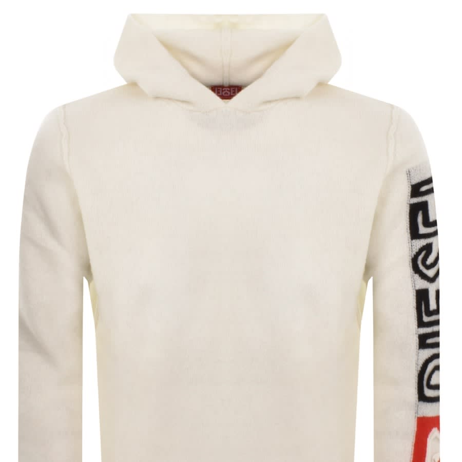 Hooded knit jumper sale