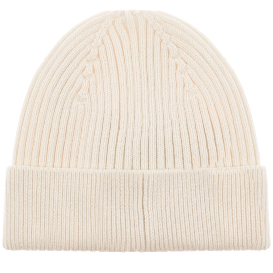 Cream shop beanie hat