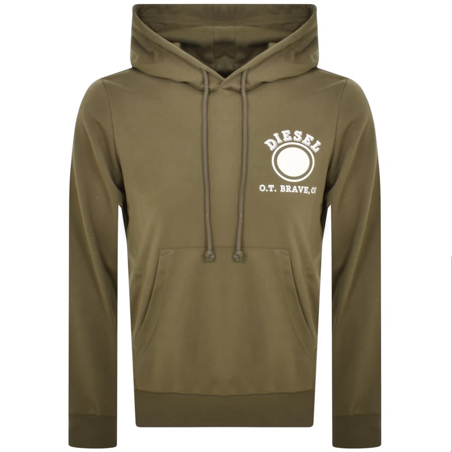 Diesel top hoodie green