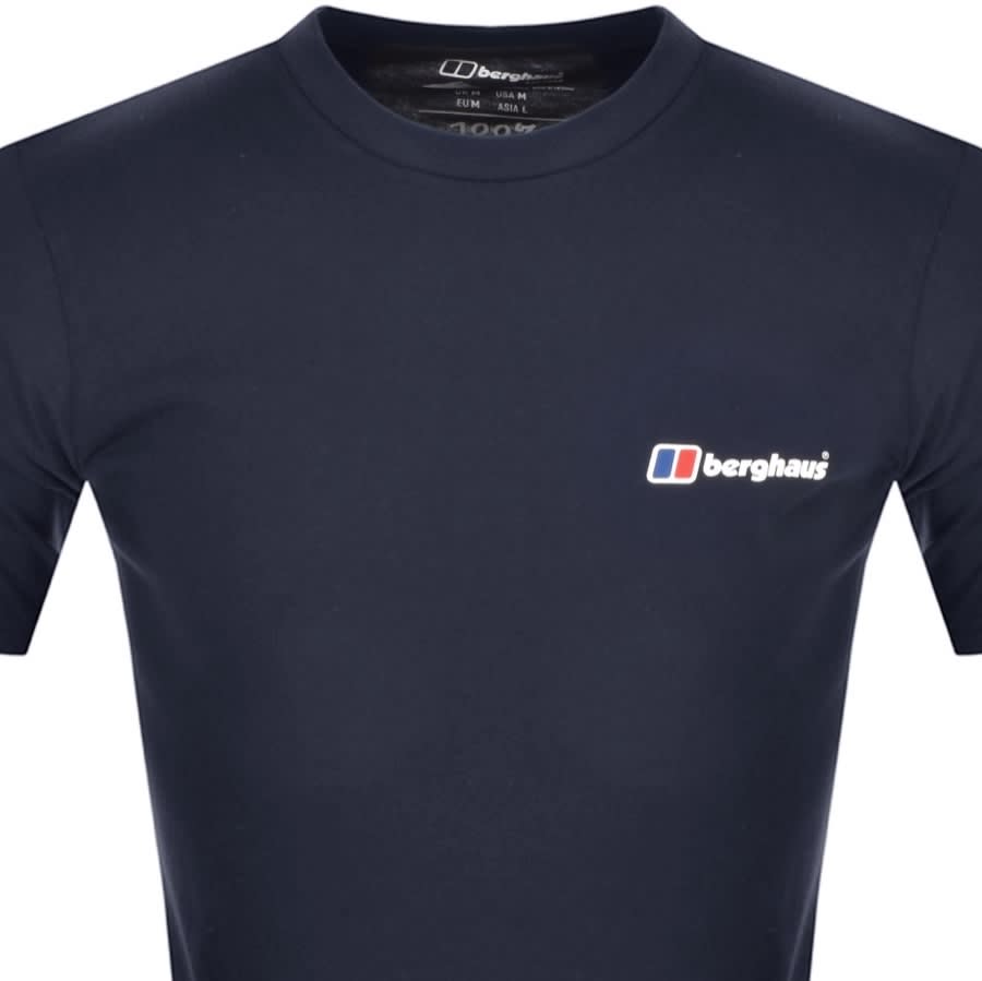 Blue berghaus shop t shirt