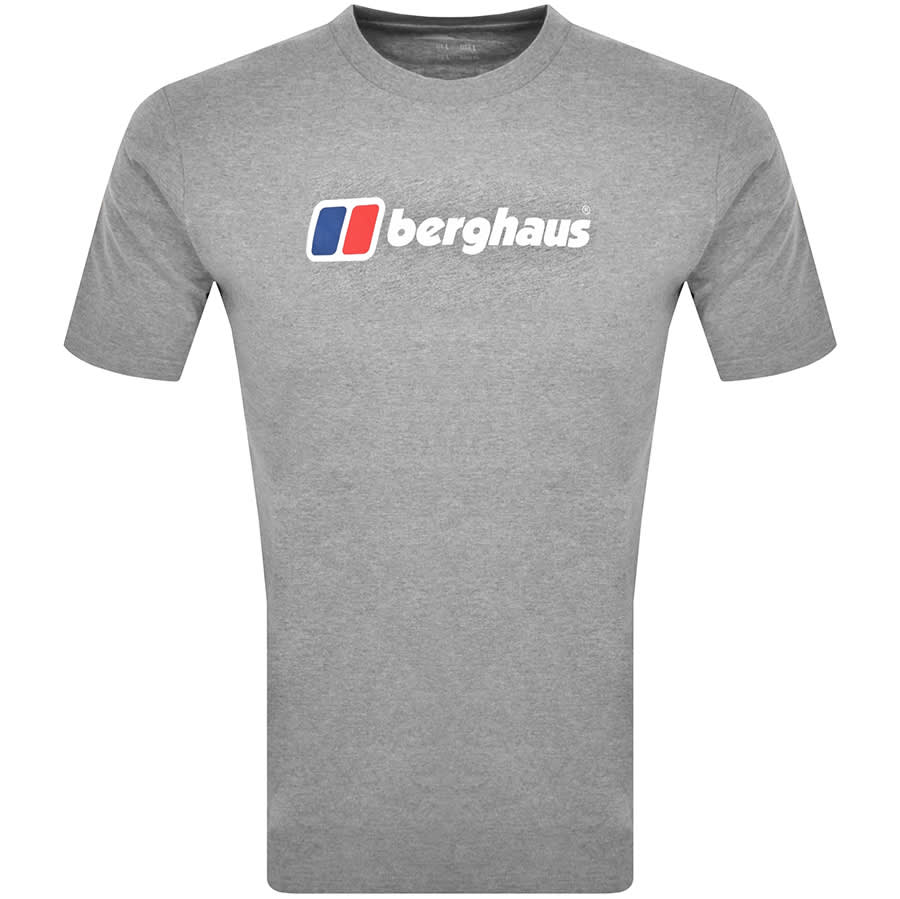 Berghaus Logo T Shirt Grey | Mainline Menswear