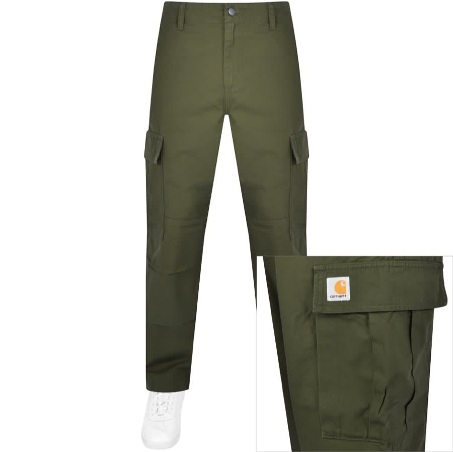 Trousers Carhartt Brown size 36 UK - US in Cotton - 40373891