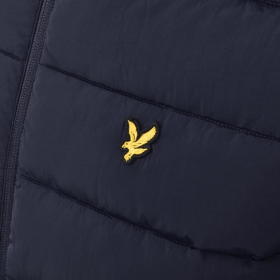 Lyle and scott hooded padded hotsell jacket navy