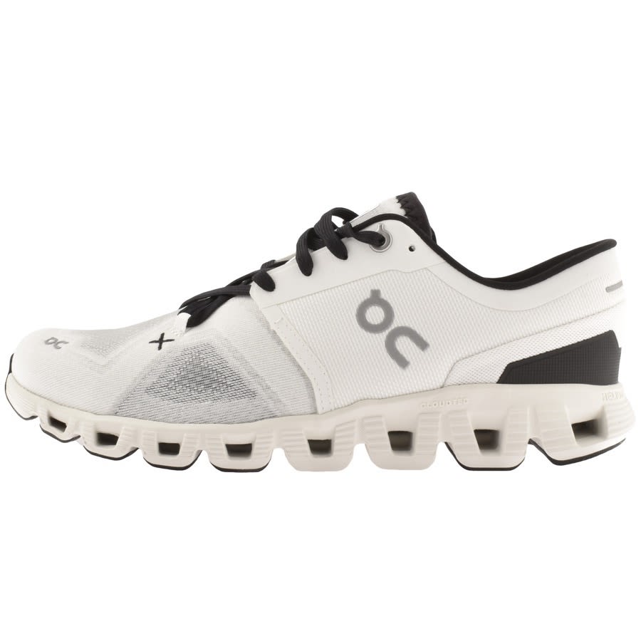 On Running Cloud X 3 Trainers White | Mainline Menswear