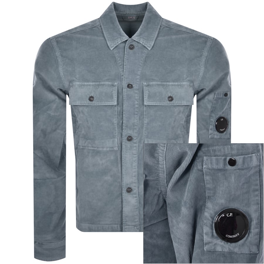 PJ PAUL JONES Camicia Uomo In Velluto A Coste Waffle, Maniche Lunghe, Tasche Con Patta, Vestibilità Rilassata, Colore Classico, Per Ufficio E Cerimonie