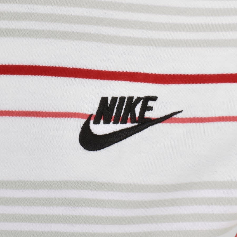 White and store red nike shirt