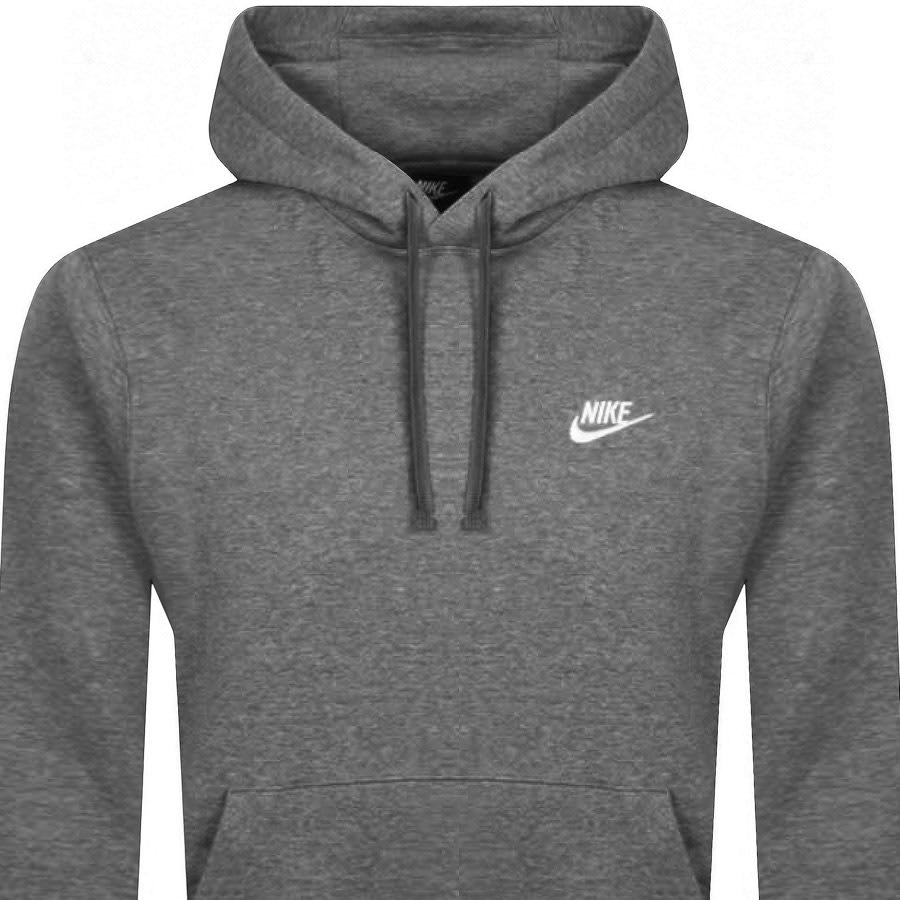 Men's nike charcoal hoodie cheap