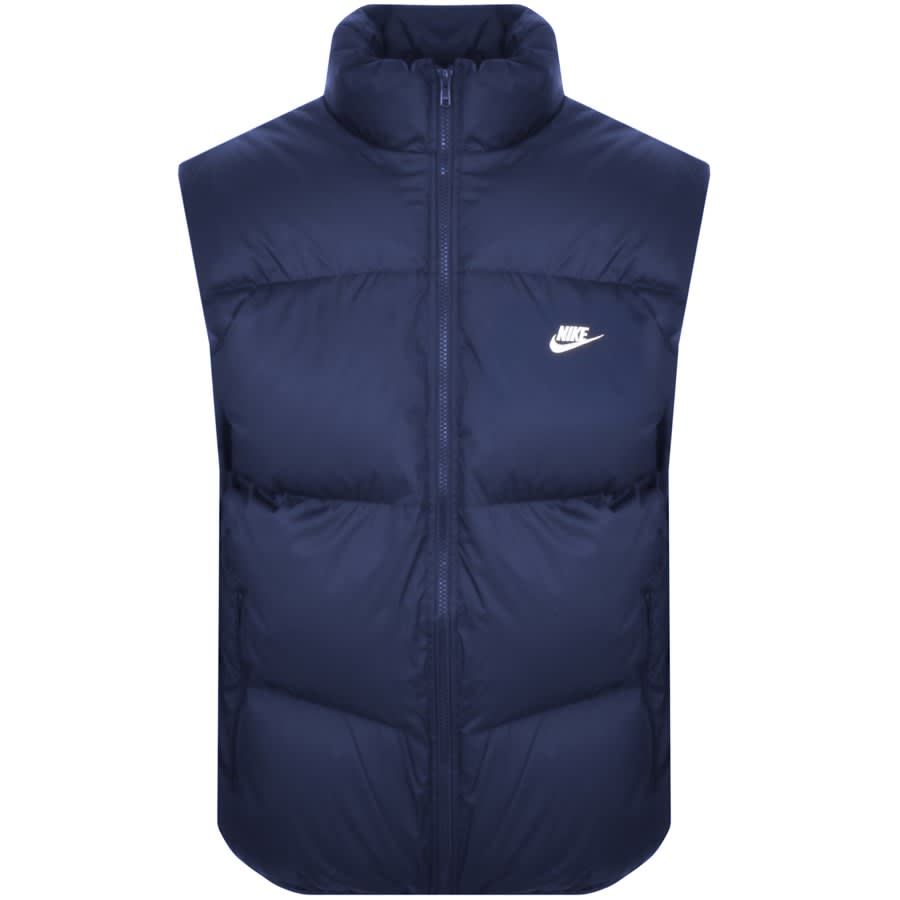 Navy nike sales gilet