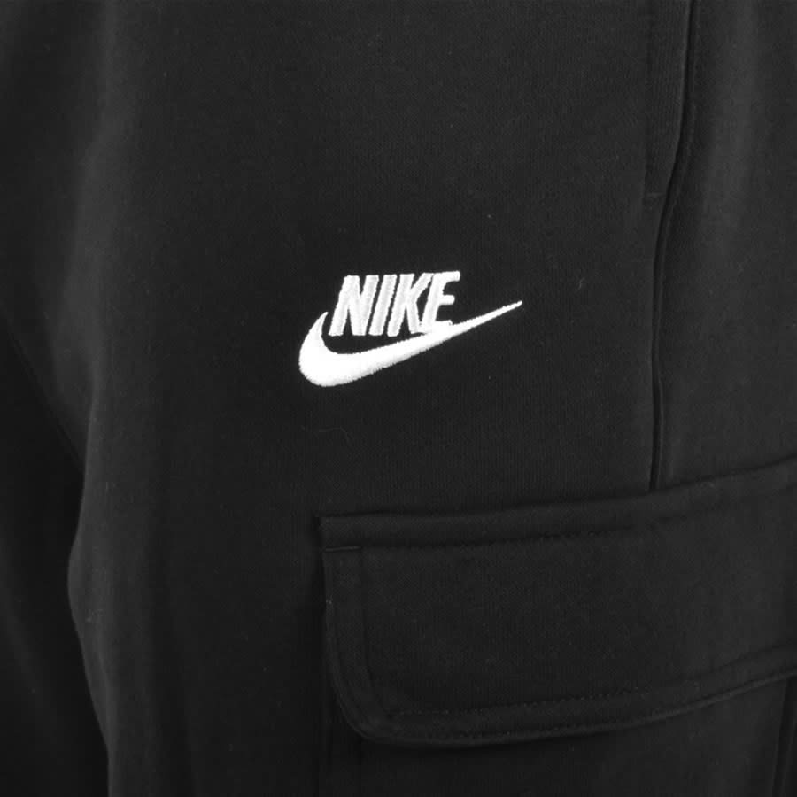 Nike Club Cargo Jogging Bottoms Black | Mainline Menswear