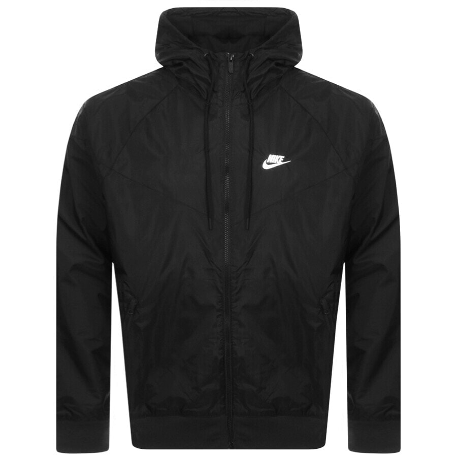 Nike Windrunner Jacket Black | Mainline Menswear