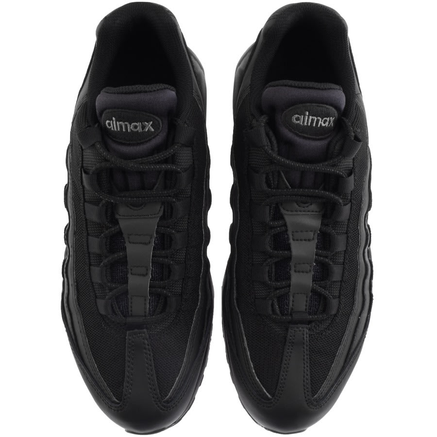 Mens nike air max 95 all black online