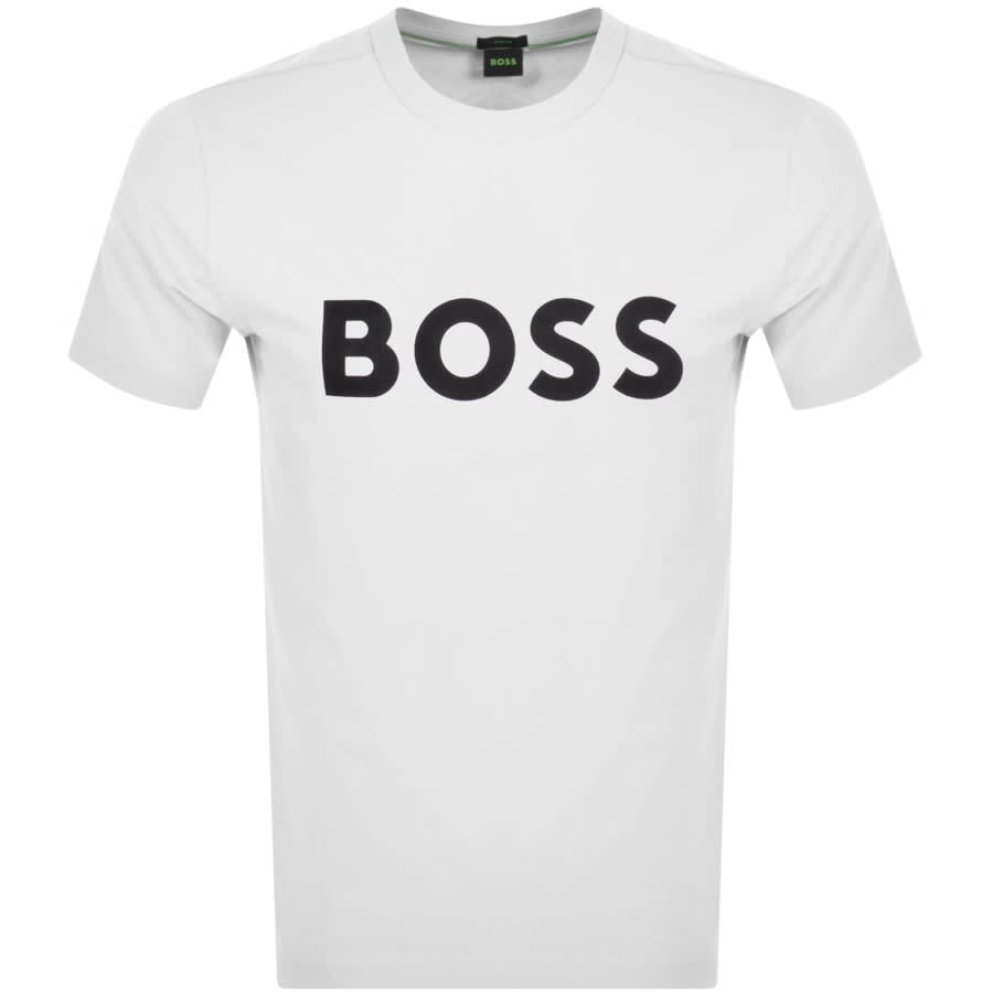 BOSS Tee 1 T Shirt White | Mainline Menswear