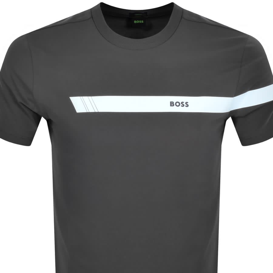BOSS Tee 2 T Shirt Grey