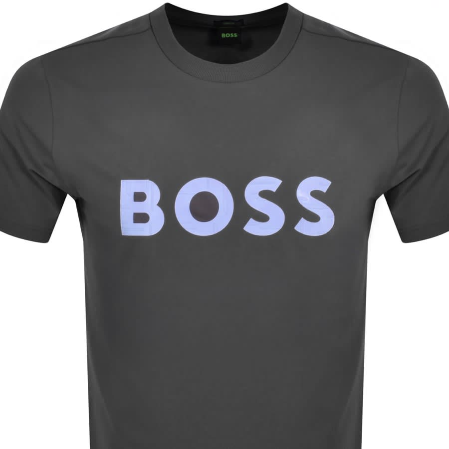 BOSS Tee 1 T Shirt Grey
