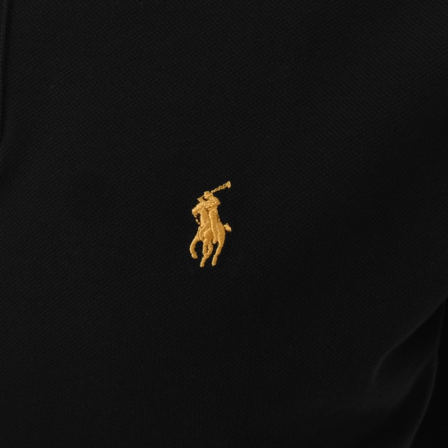 Ralph Lauren Logo Polo T Shirt Black Mainline Menswear United States