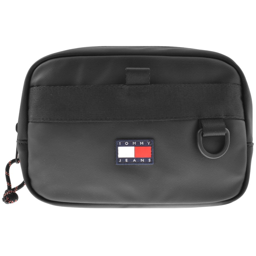 Tommy Jeans Logo Wash Bag Black Mainline Menswear Canada