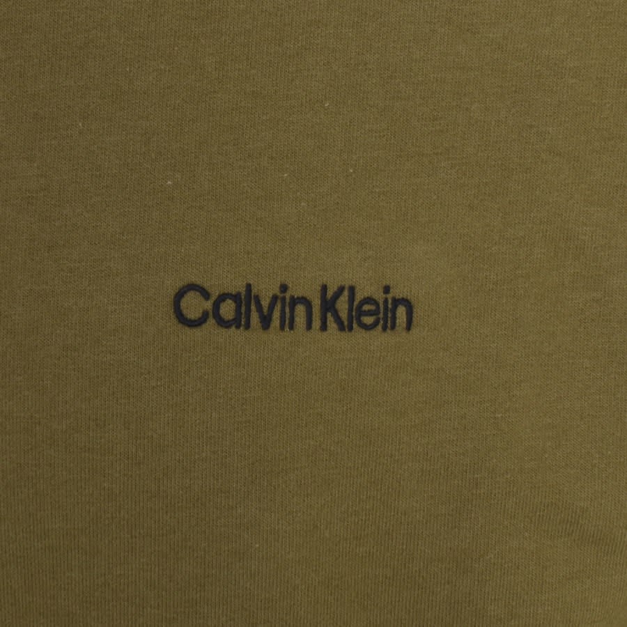 Green calvin online klein sweatshirt